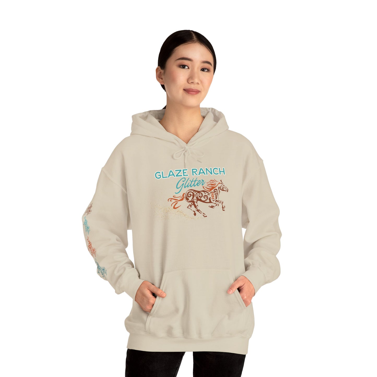 Glittery Glaze Ranch Unisex Hoodie