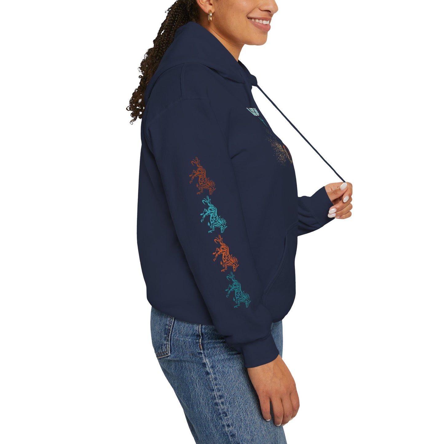 Glittery Glaze Ranch Unisex Hoodie