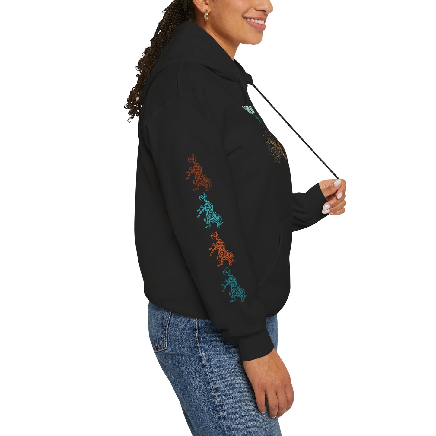 Glittery Glaze Ranch Unisex Hoodie