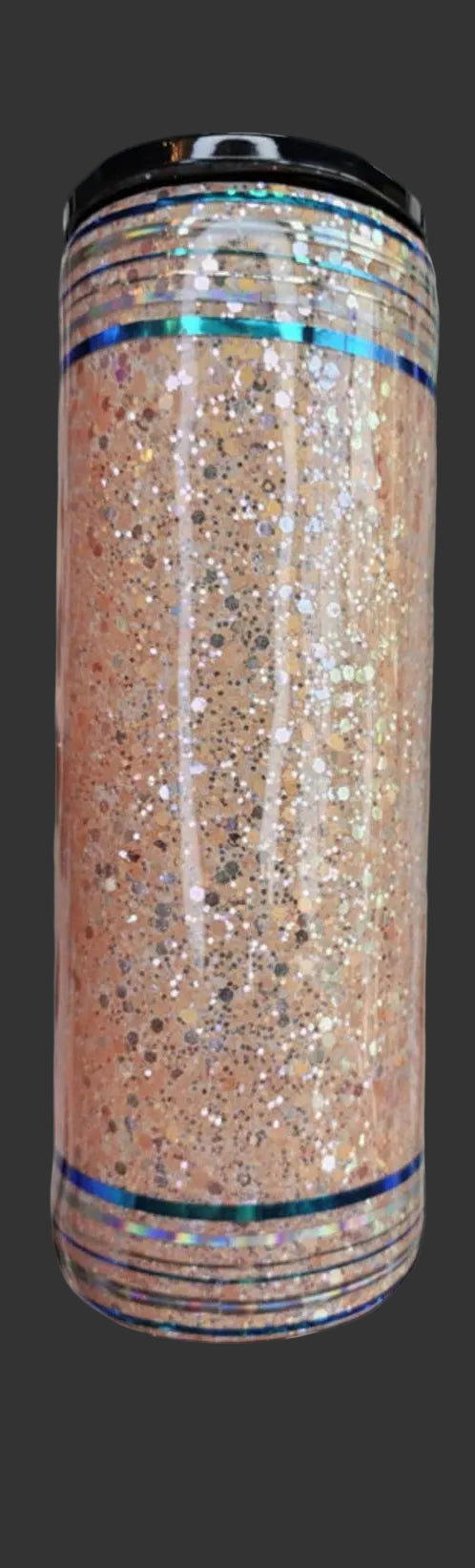 Wild West Peach Glitter 20 oz. Tumbler