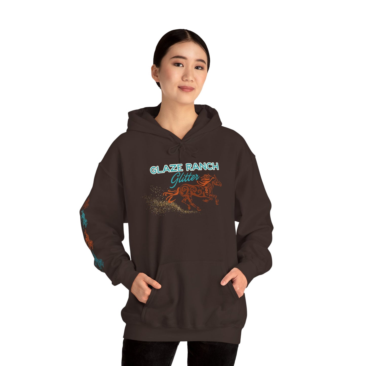 Glittery Glaze Ranch Unisex Hoodie