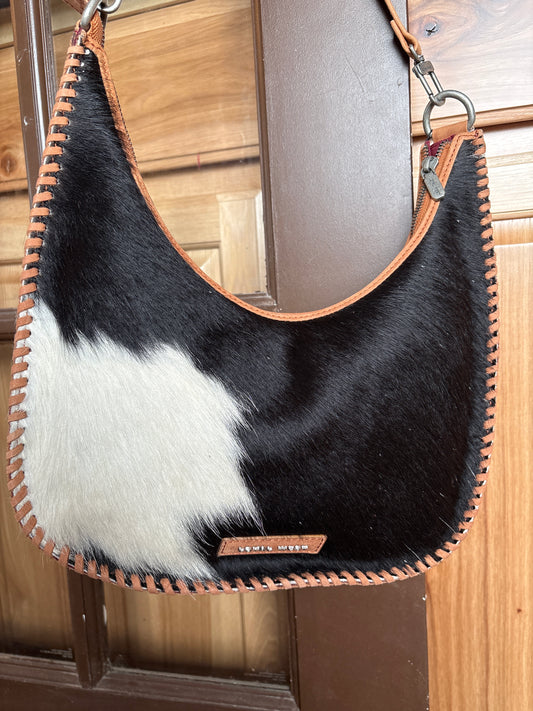 Loyal West Desert Desire Large Bag-in Handtooled Leather and Calfskin