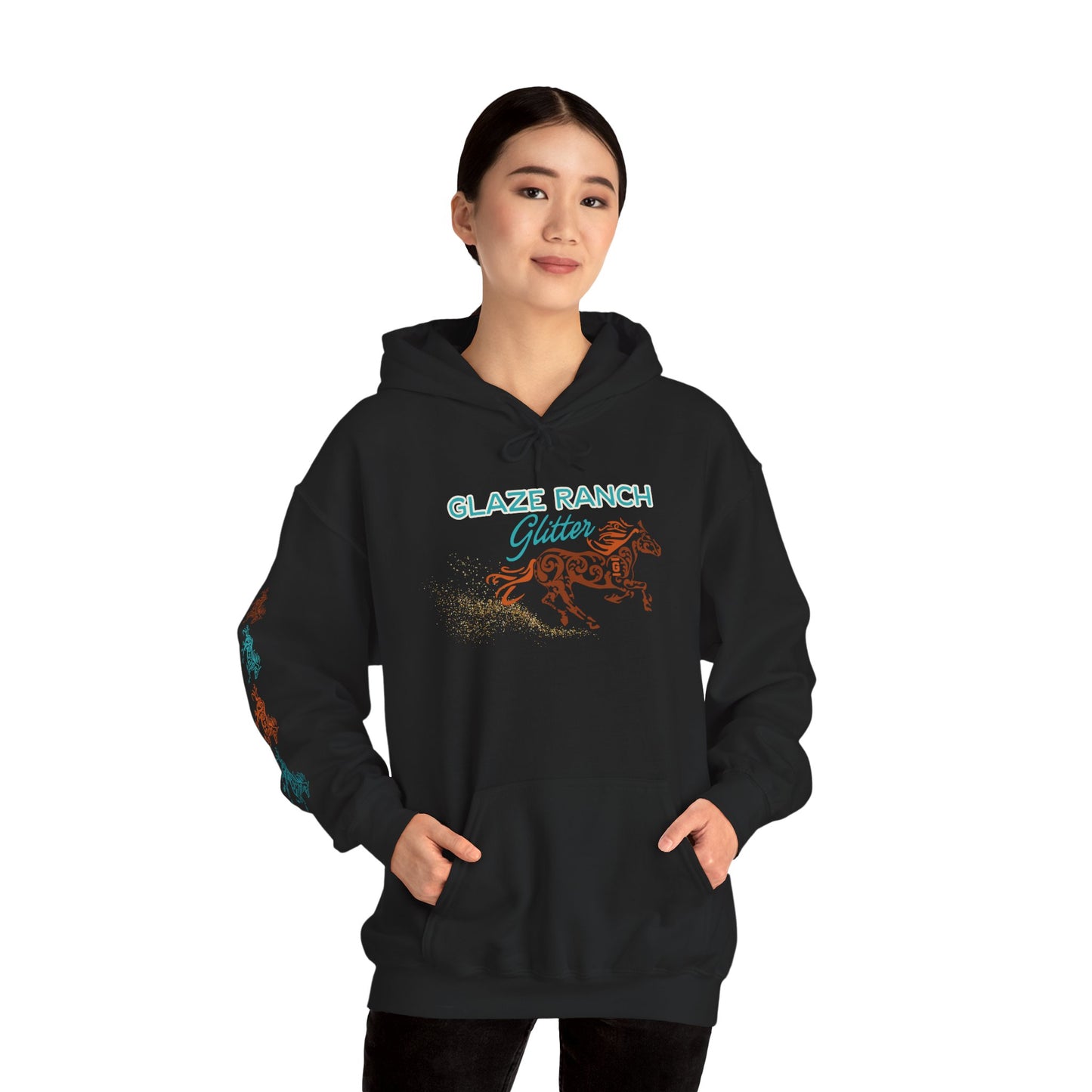 Glittery Glaze Ranch Unisex Hoodie