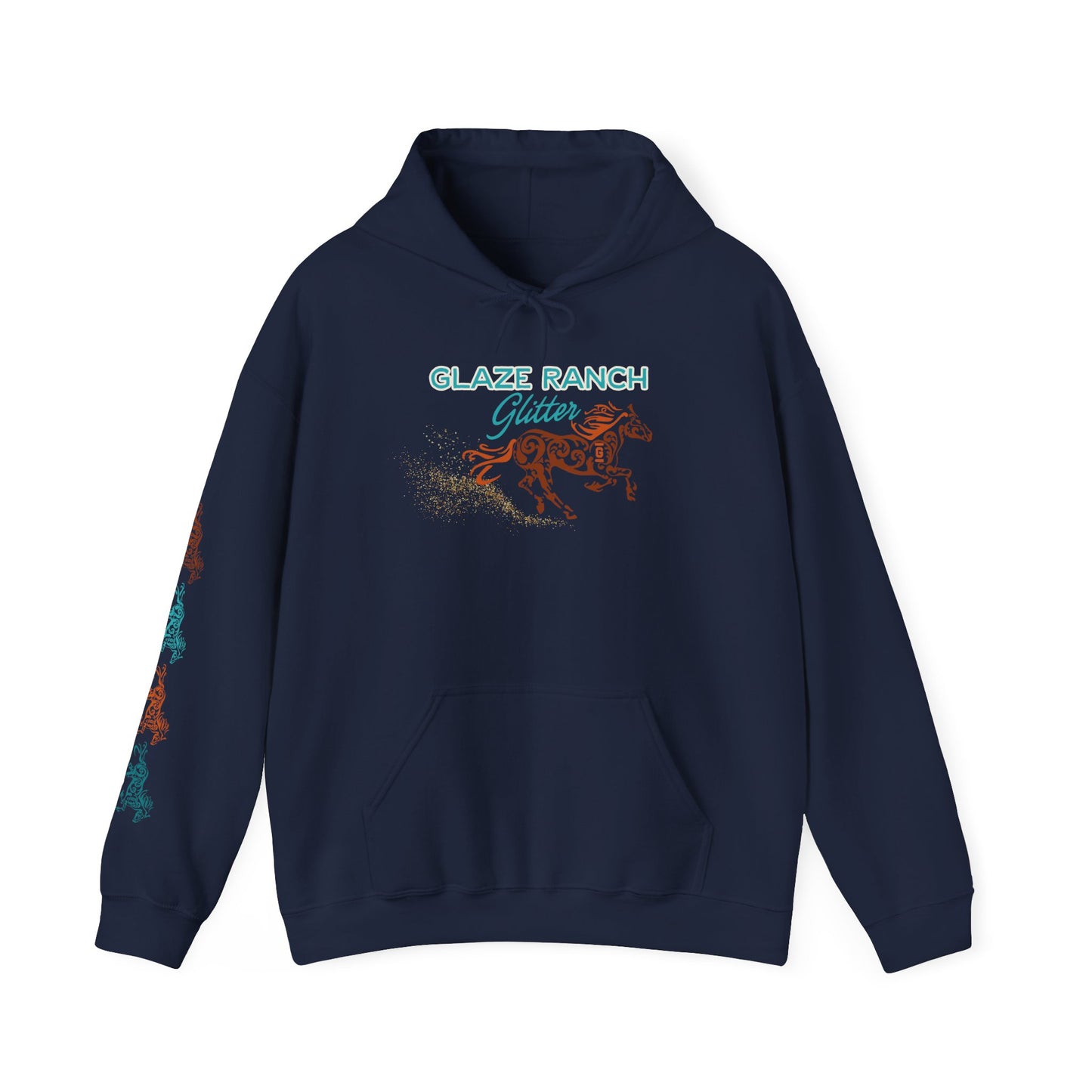 Glittery Glaze Ranch Unisex Hoodie