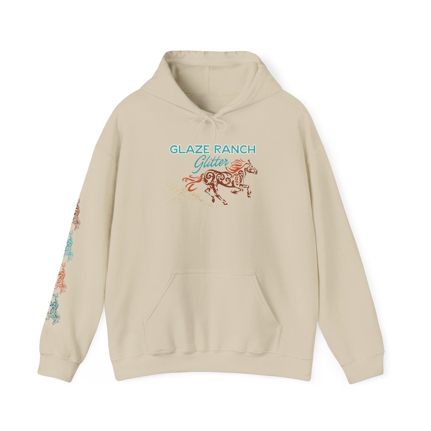 Glittery Glaze Ranch Unisex Hoodie