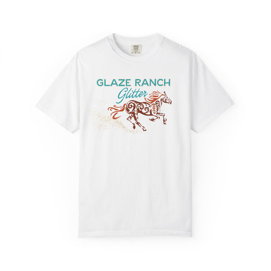 Glaze Ranch Glitter Dust Colored T-shirt