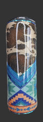 Blue Aztec 20 oz. tumbler