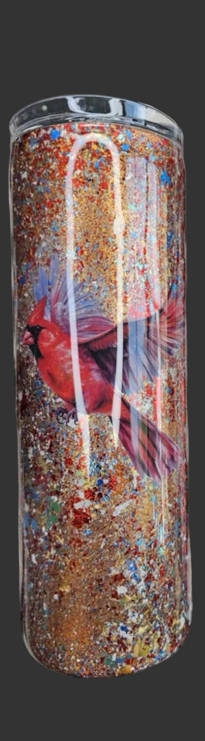 Foiled Cardinal 20 oz. tumbler