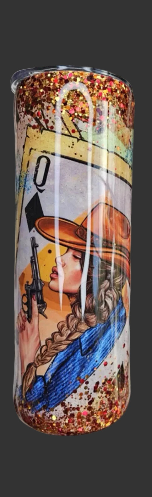 High Stakes Cowgirl Tumbler