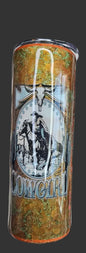 Cowgirl Deep V Split 20 oz. tumbler