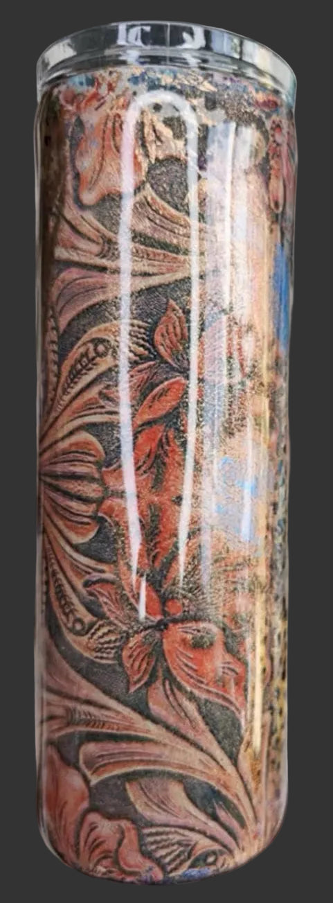 Distressed Western 20 oz. Tumbler