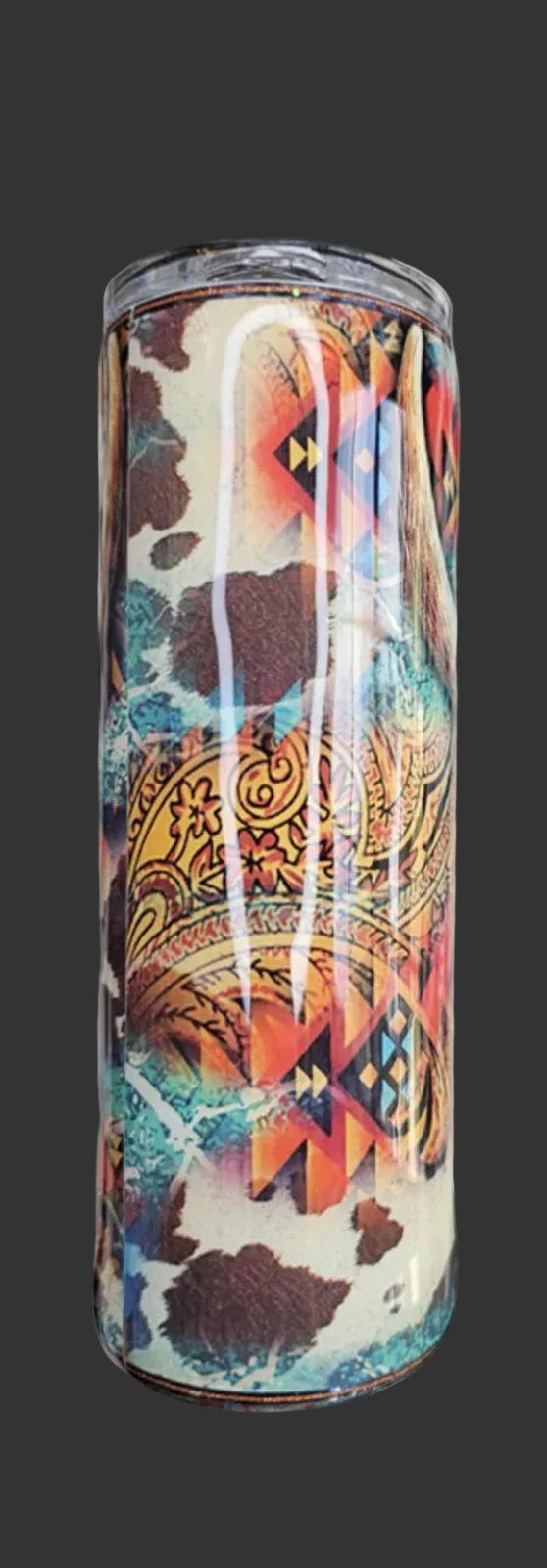 Skull Western 20 oz tumbler