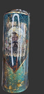 Teal Long Live Cowgirls 20 oz tumbler