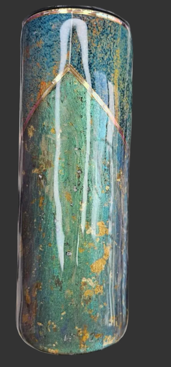 Teal Long Live Cowgirls 20 oz tumbler