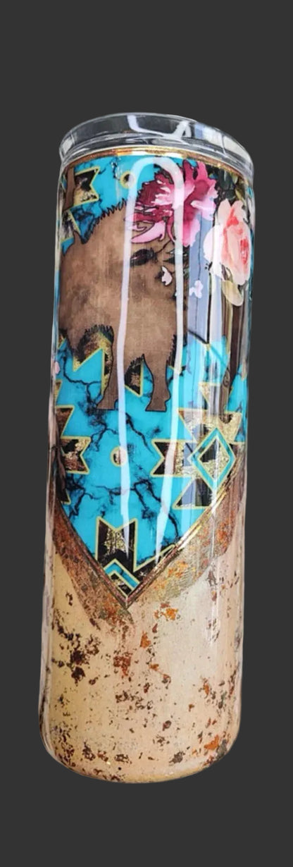 Life is short but my boots are tall 20 oz tumbler