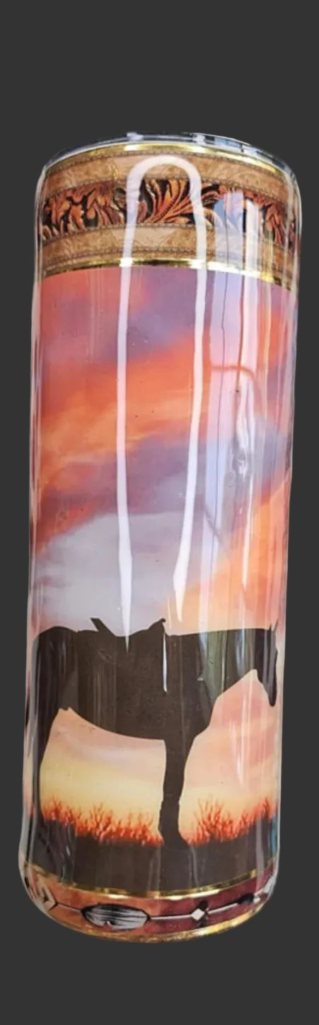 Praying Cowboy 20 oz. tumbler