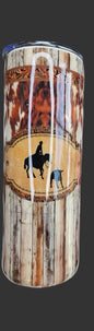 Roping Cowboy 20 oz. Tumbler