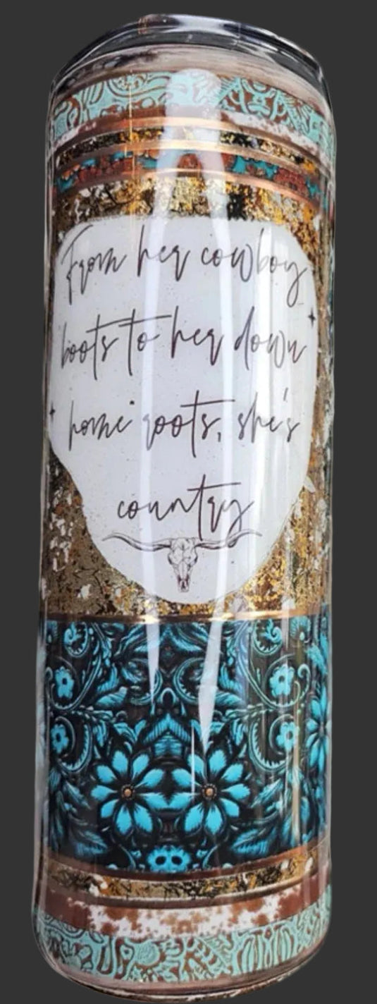 She's Country 20 oz. Tumbler