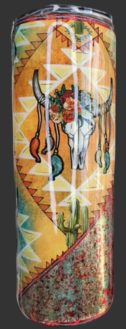 Skullfeathers 20 oz. Tumbler