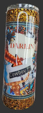 Vintage Western Collage 20 oz. Tumbler