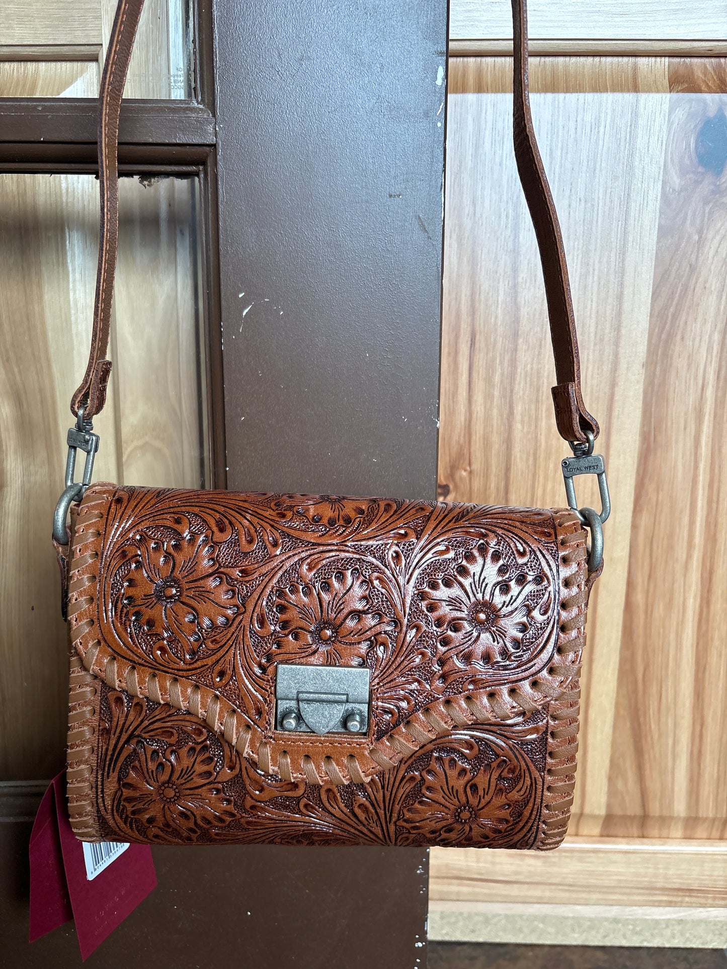 Lisa Loyal West Daisy Mini Bag Brown