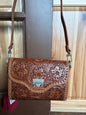 Lisa Loyal West Daisy Mini Bag Brown