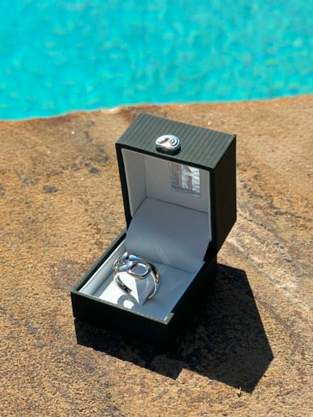 KH Sterling Silver Snaffle Bit Wrap Ring