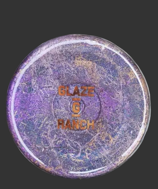 Purple Western Skull 30 oz.