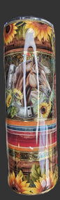 Sunflower Horse Serape 30 oz. tumbler