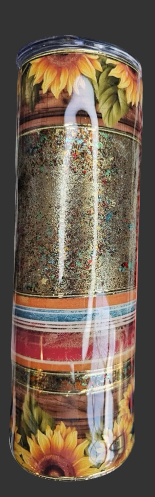 Sunflower Horse Serape 30 oz. tumbler