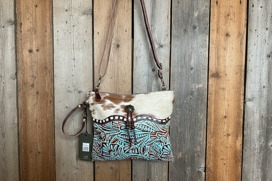 Genevive Blue Isle Small Crossbody Bag