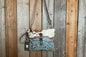 Genevive Blue Isle Small Crossbody Bag