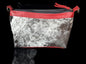 Red Leather crossbody purse