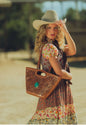 Lauren Loyal West Desert Marigold Bucket Bag
