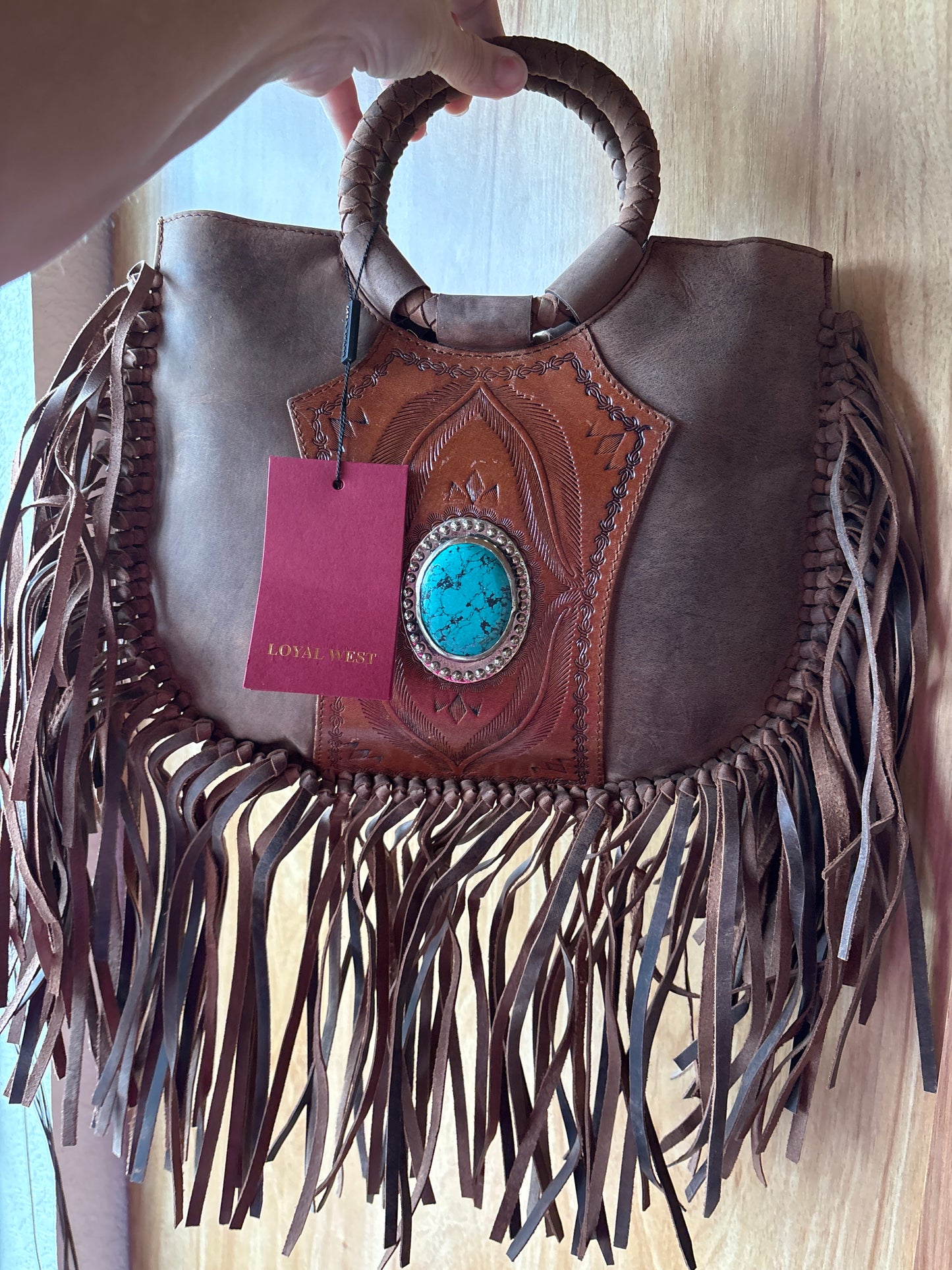 Loyal West Sedona  Tassle Bag-in Calfskin