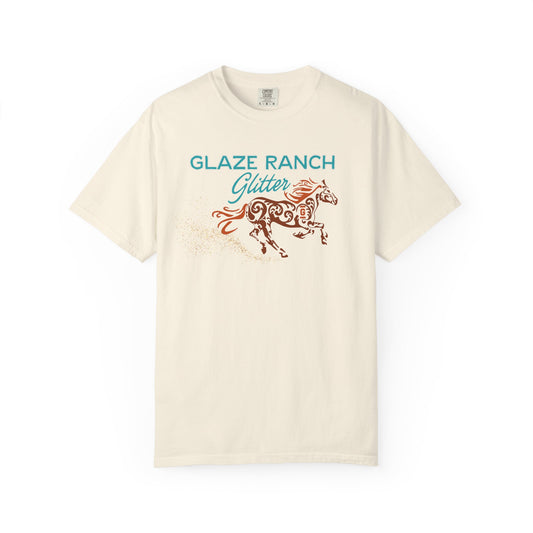 Glaze Ranch Glitter Dust Colored T-shirt