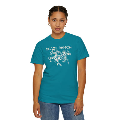 Glaze Ranch Glitter Garment-Dyed Unisex T-shirt