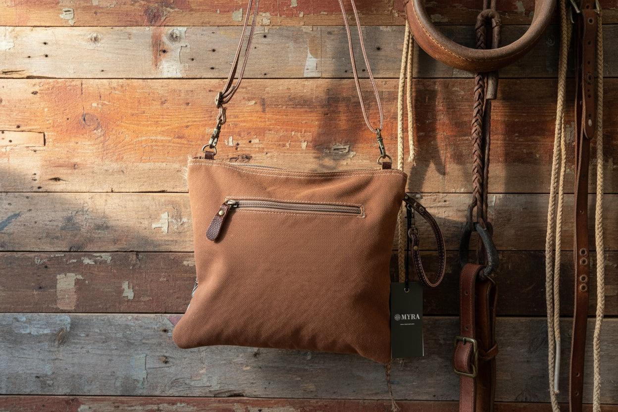 Genevive Blue Isle Small Crossbody Bag