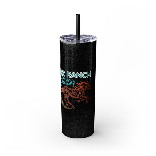 Glaze Ranch Glitter 20oz Glittering Tumbler