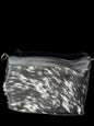 Black Leather crossbody purse