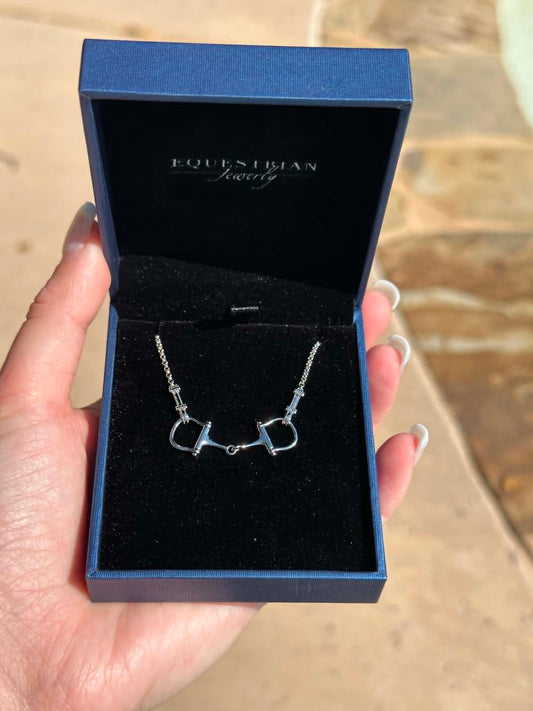 KH Dainty Snaffle Bit Necklace