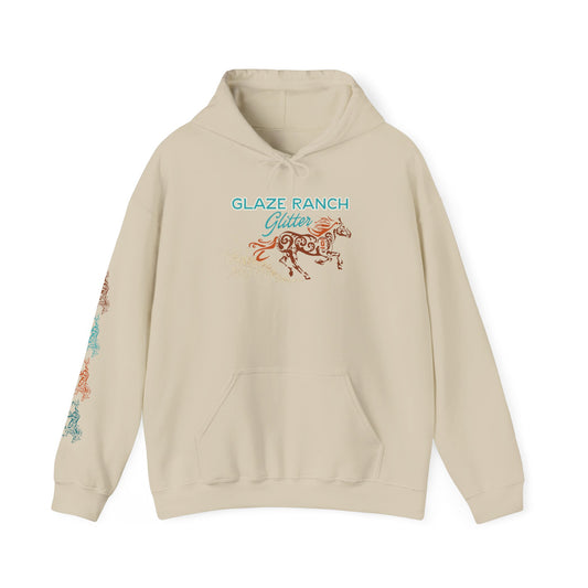 Glittery Glaze Ranch Unisex Hoodie