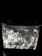 Black Leather crossbody purse