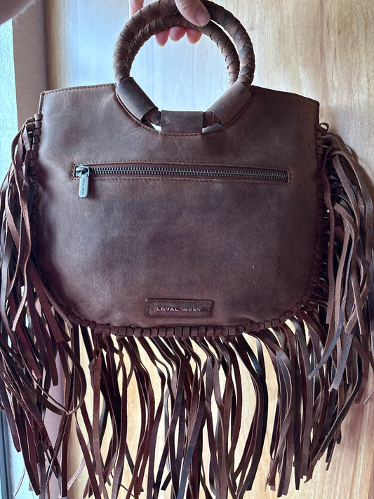 Loyal West Sedona  Tassle Bag-in Calfskin