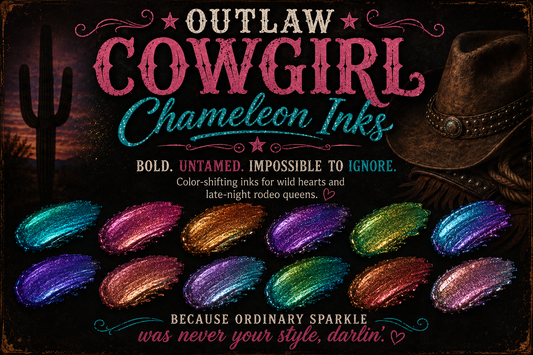 Outlaw Cowgirl Chameleon Inks
