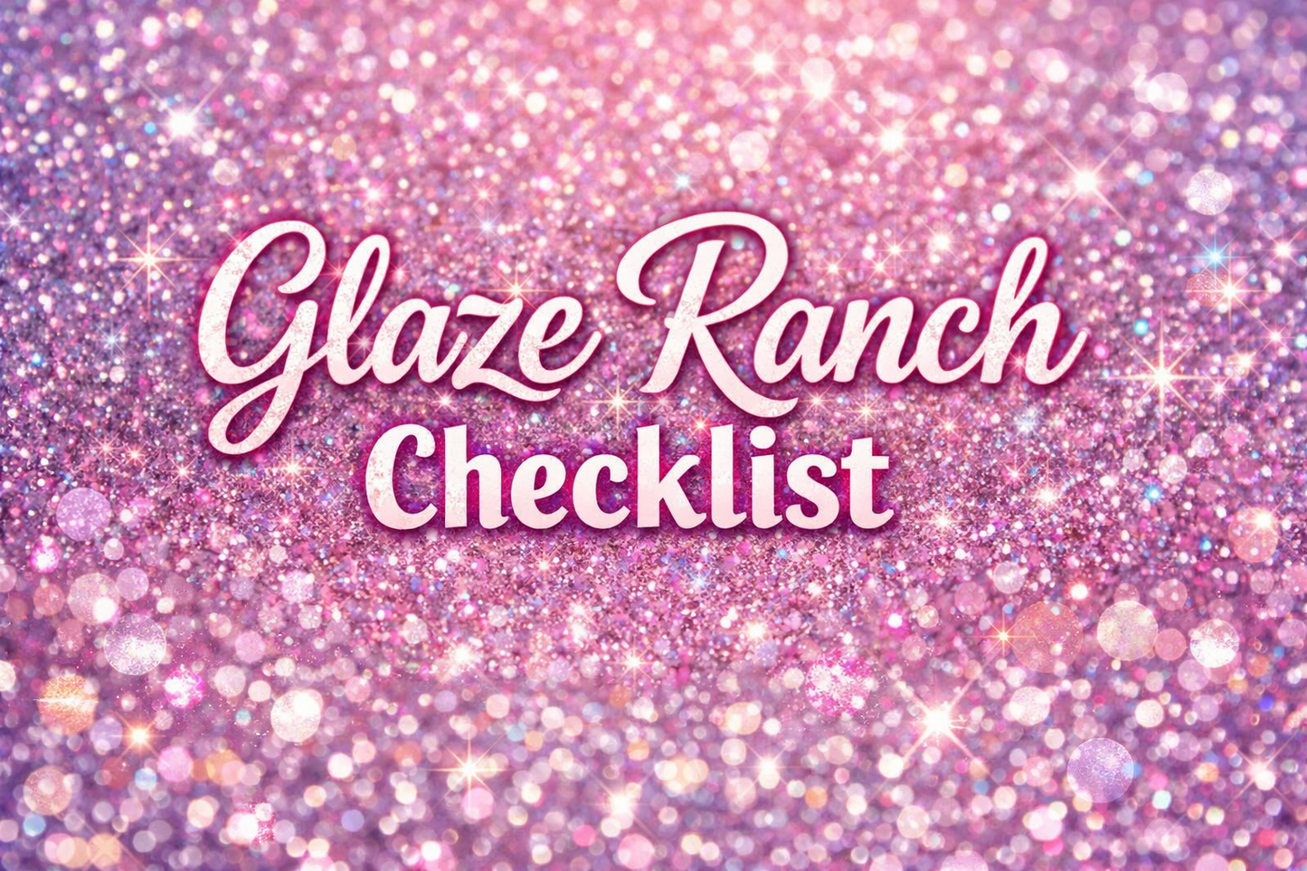 Printable Product Spreadsheet Checklist