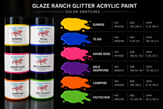 Neon Acrylic Paint bundle